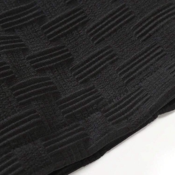 Black Manfinity Homme Men Solid Shirt & Short Set - Picture 5 of 6